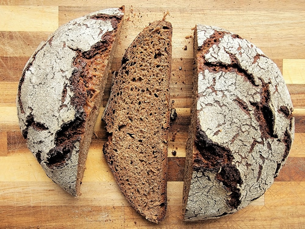 100 Rye Sourdough bread recipe