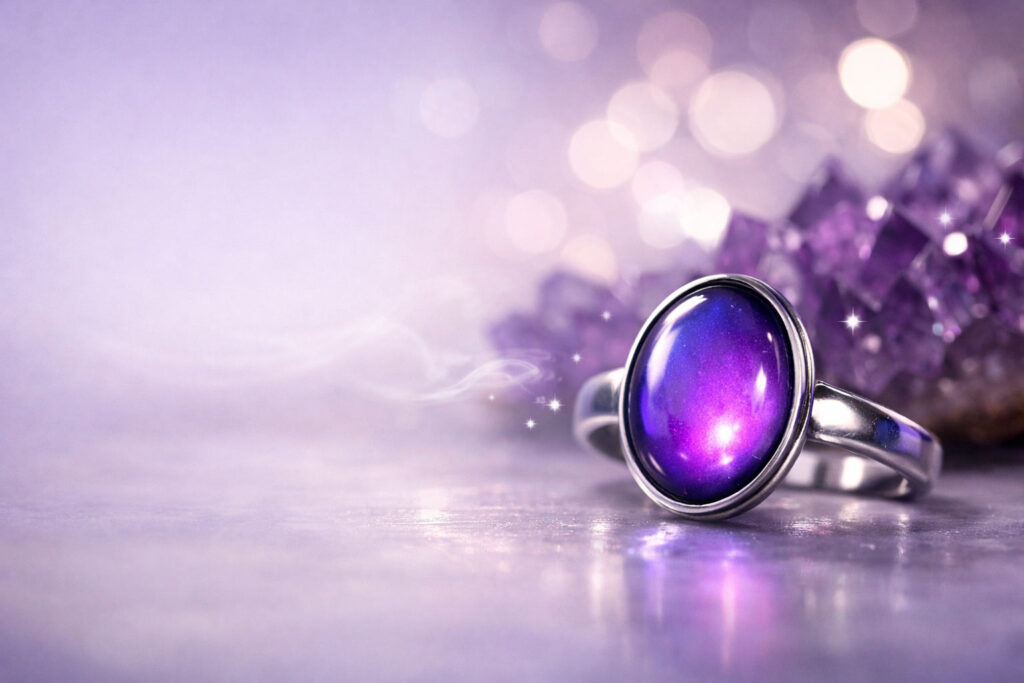 Color Purple Mood Ring Means